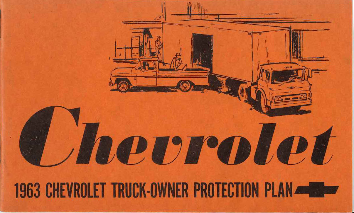 R10 1963 Truck Owner Service Plan ed 1